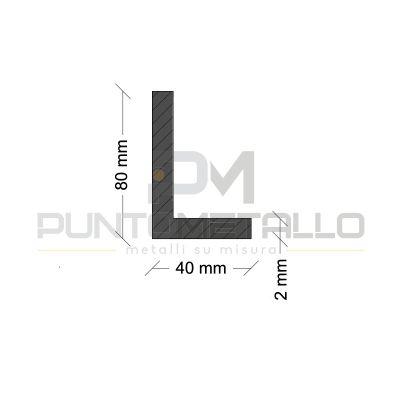 AL 80x40x2