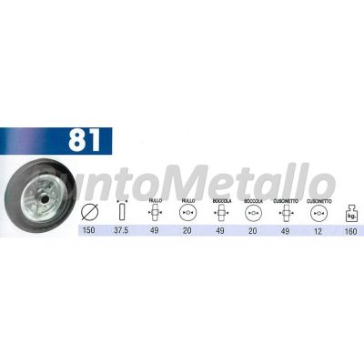 XL9778_RUOTA-IN-GOMMA-DIAMETRO-MM-150