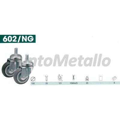 XL9792_RUOTA-CON-SUPPORTO-GIREVOLE-A-PERNO-FILETTATO-DIAMETRO-MM-100