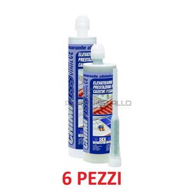 XL18849_CHIMIFISS-400-VINIL-CE---ANCORANTE-CHIMICO-BICOMPONENTE-SENZA-STIRENE---PER-CARICHI-PESANTI--6-PEZZI