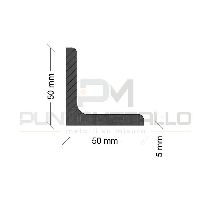 Ferro Zincato Fai Da Te Profilato Angolare Acciaio Zincato B&T - 30x30x3 Mm, Lunghezza 500 Mm, S235/St37, Per Costruzioni Metalliche Profilo Metallico - Foto 8