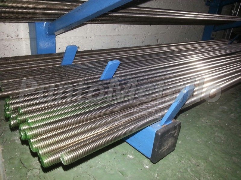 GeZu Impex Asta Filettata M4 1000 Mm A4 Acciaio Inox Set Di - Foto 10