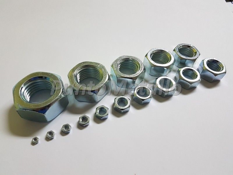 Dado Esagonale Medio Zincato Passo Grosso M14 - VITI DADZNMAM14 - Foto 5